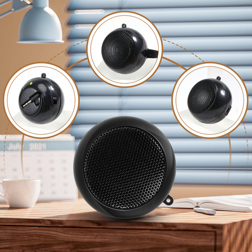 Altavoz De Viaje Recargable Portátil Queenly- Speaker Con