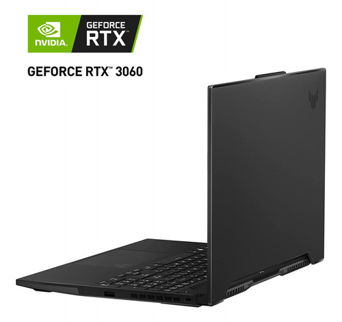 Notebook Asus Tuf Dash F15 Geforce Rtx 3060 Core I7 16gb 1.5tb Color Negro