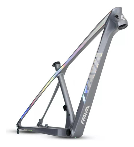 Quadro Rava Rage Carbono Mtb 29 Tamanho 19 Cor Cinza-escuro