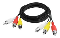 Comprar Cable Rca A Rca 3 Metros Audio Y Video Tv Dvd