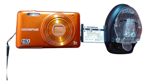 Camara De Fotos Olympus Vg-160 14megapixels No Sony Naranja