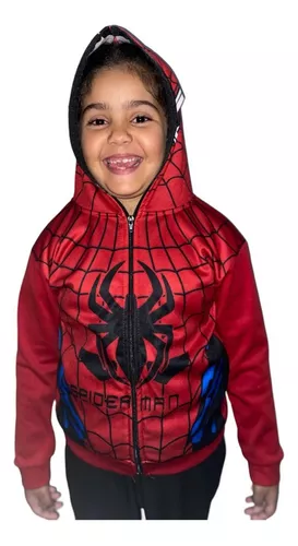 Jaqueta Blusa Casaco - Homem Aranha Desenho