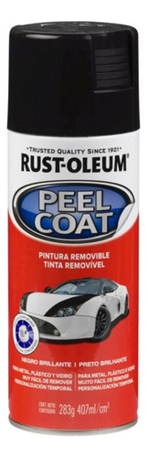 Spray Envelopamento Preto Brilhante - Rust Oleum