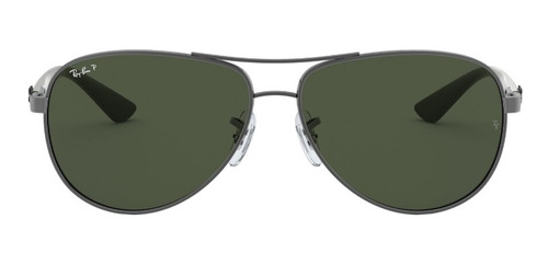 Lentes De Sol Carbon Fibre Verde Polarizados Ray-ban