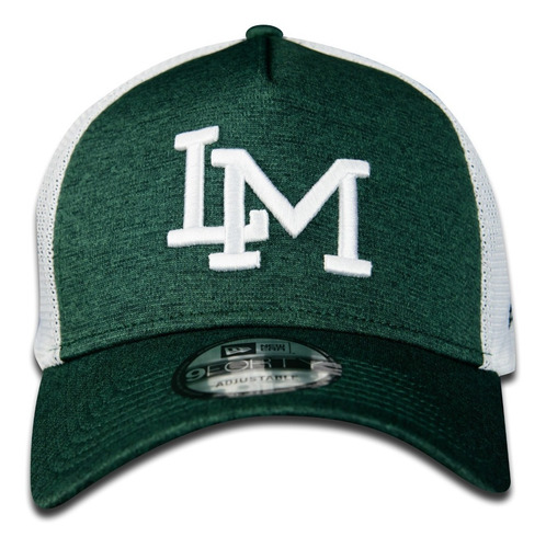 Gorra Lm Camionero Verde-blanco Cañeros