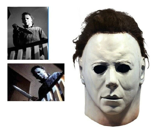 Máscara De Terror De Látex Para Cosplay De Michael Myers