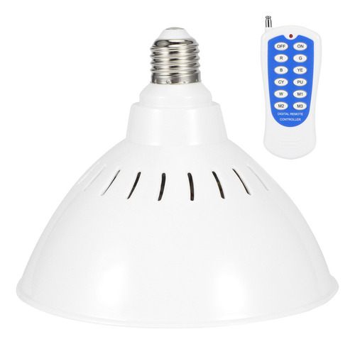 Js Luz Led Para Piscina E27 Con Bombilla Rgb Con Mando A