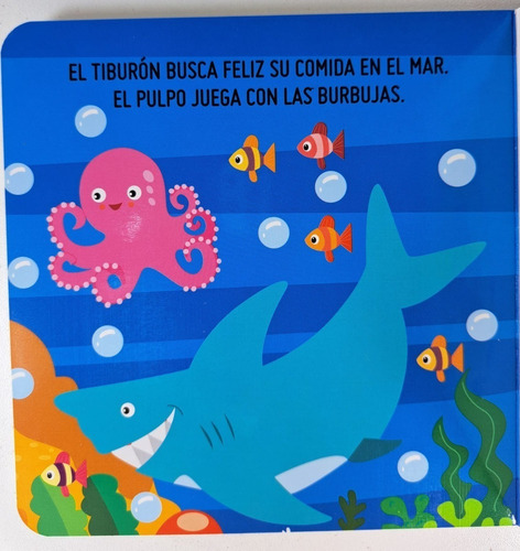 Animales Del Mar - Mi Primer Libro De Rompecabezas Infantil