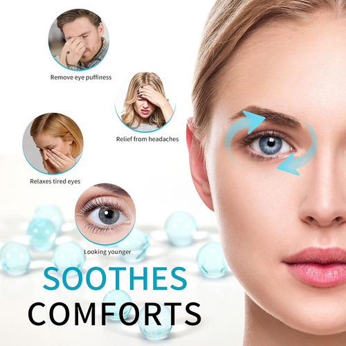 Máscara Para Dormir Hielo/ojeras/mascara Para Los Ojos