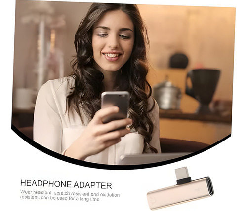Xtwe Adaptador Tipo C Para Carga Y Audífonos Jack 3.5mm Para iPhone 15 / iPhone 16 Series, Samsung S Series, Huawei Xiaomi