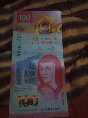 Billete De 100 Pesos Exelente Sin Dobleses 