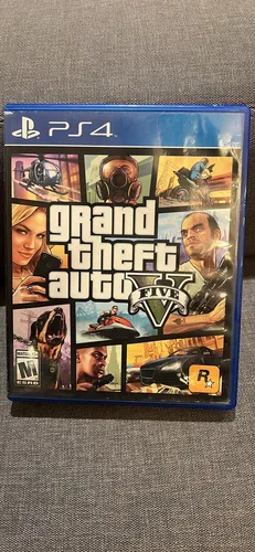 Gta 5 Ps4, Sirve Para Ps5, Viene Con Mapa. (Usado)