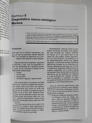 Neuro-otología Iv Edición