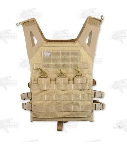Chaleco Valken Porta Placa Táctico Protección Gotcha Xtreme