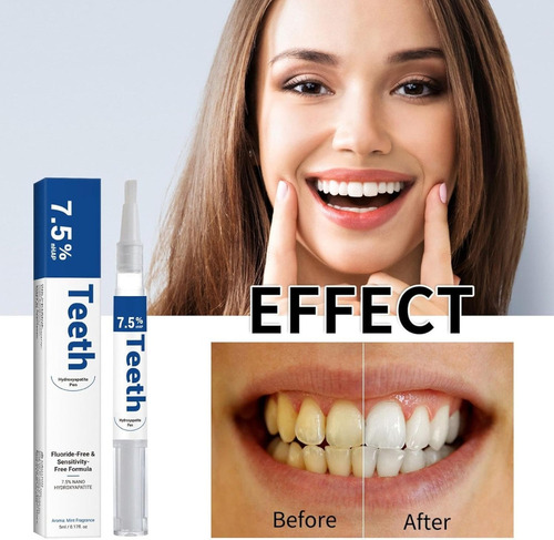 Dental De Hidroxiapatita Al 7,5%, Lápiz Blanqueador Dental