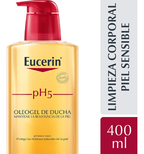 Cuidado corporal  Eucerin Ph5 oleo Gel De Ducha 400ml