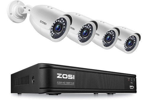 Sistema De Cámaras De Seguridad Full 1080p 5mp-lite Cctv Dvr