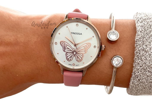 Reloj Tressa Dama Modelo Molly  Mariposa  Garantia Oficial