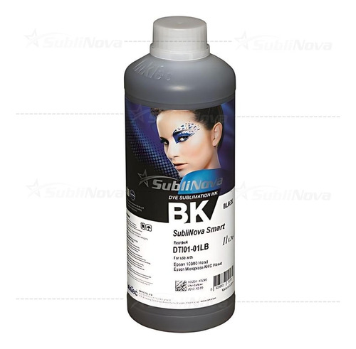 Kit De Tinta Sublimatica Inktec Sublinova Dti | 2 X Litro Bk