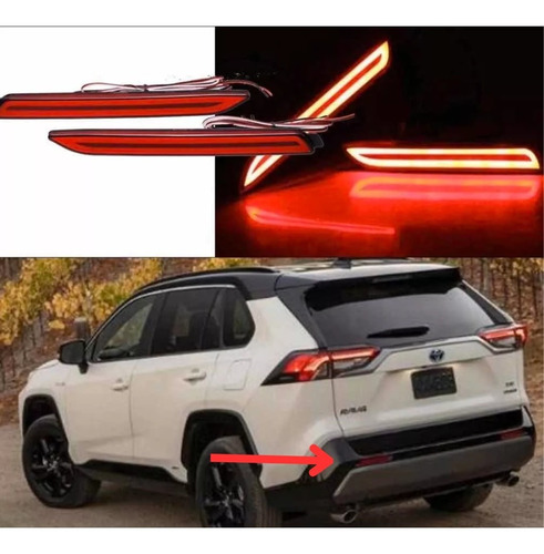 Tragaluces Led Rbl Toyota Rav4 2020 New Importados