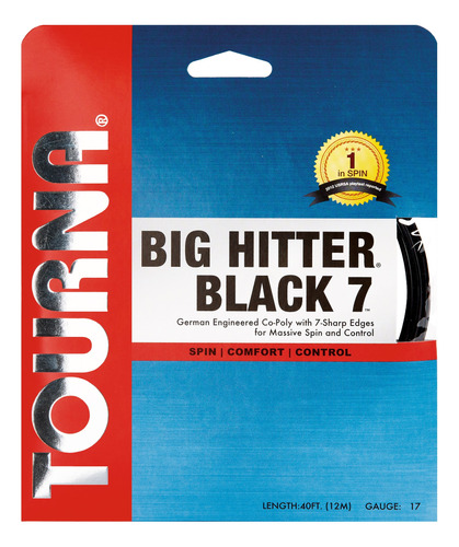 Tourna Big Hitter Black7 Ultimate Spin Poliester