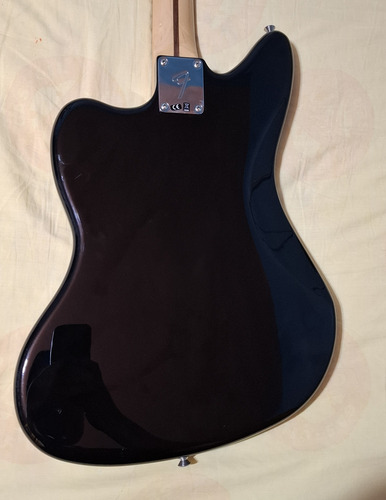 Guitarra Fender Player Jaguar Diestro Negro Palo De Rosa (Usado)