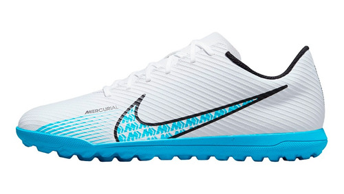Zapatillas Nike Vapor 15 Club Turf-blanco/azul