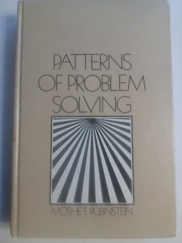 Patterns Of Problem Solving Moshe F. Rubinstein En Inglés