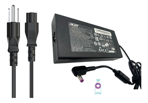 Cargador Acer Nitro An515-51-77v5 19v-7.1a 135w