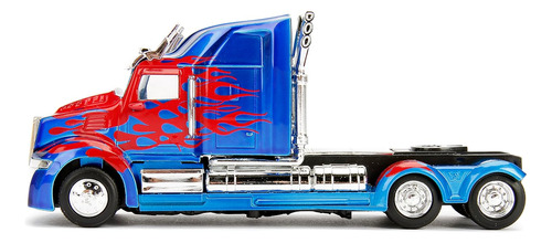 Jada 1:32 Metales Transformers - Optimus Prime Western Star