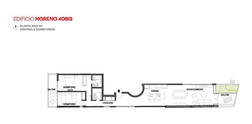 Imagen 2 de 14 de Departamento En Venta De 2 Dormitorios En Rosario