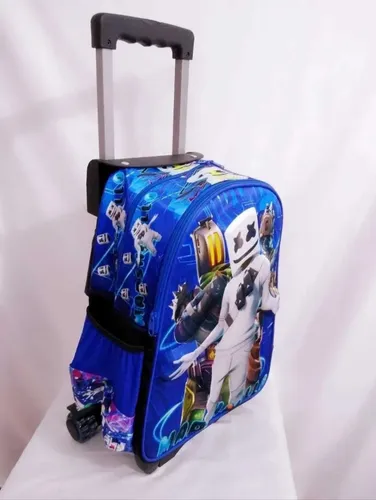 Mochila marshmello con ruedas new arrivals