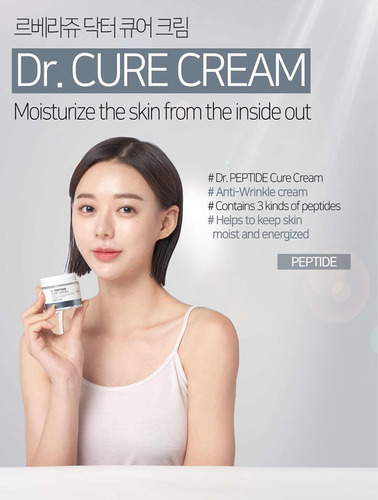 Crema Facial Coreana / Dr. Cure Vitamina C + Peptidos (2pz)