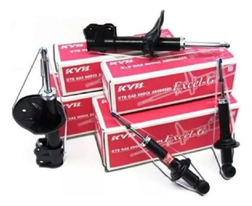 Amortiguadores Delanteros Y Traser Kyb Audi A4 1.8l 8k 13-16