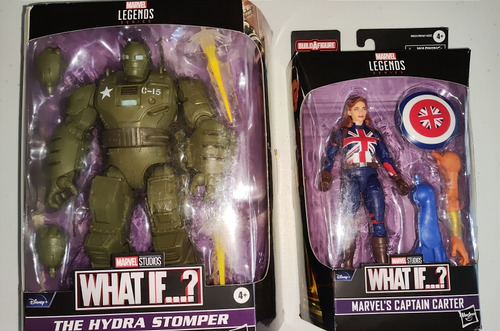 Marvel Legends Capitain Carter Y The Hydra Stomper What If? (Usado)