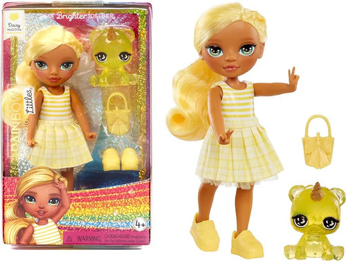 Rainbow High Little Daisy Madison Con Mascota Y Accesorios
