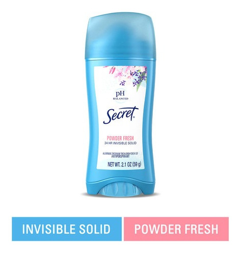 Desodotante Secret Powder Fresh 2 Unidades (59g)