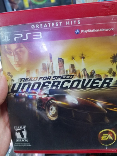 Need For Speed Undercover Ps3 Físico Original 