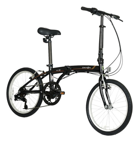 Bicicleta Plegable Dahon Suv D6 Rodado 20. Marca N1 Mundial Color Negro