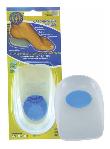 Calcanheira Siligel Com Ponto Azul R. 1002 Orthopauher