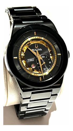 Reloj Bulova Modern De Cerámica Automático Hombre (98a291)