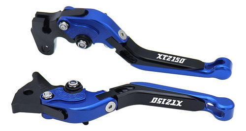 Palancas For Yamaha Xtz150 Xtz125 Xtz Modificación - Azul