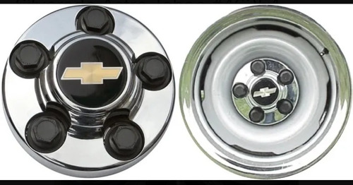 4 Tapones Rines 5 Birlos Silverado Cheyenne Suburban Cromado