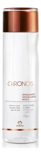 Natura Demaquilante Bifásico Chronos 150ml Remoção Intensiva