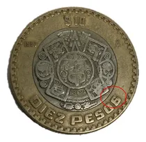 Comprar Moneda De 10 Pesos 1997 C\u002Ferror De Acuñacion Única Con Envio