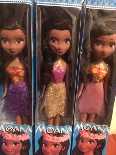 Muñeca Moana Juguetes Niñas Princesas. Mide 24 Ctms