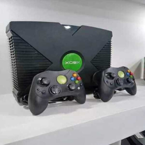 Xbox Clasico + 2 Controles Nuevos + Halo 2
