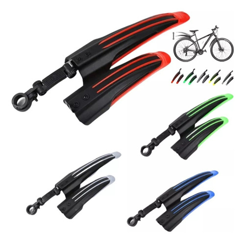 Guardabarro Para Bicicletas Guardafangos Accesorio Bici X12