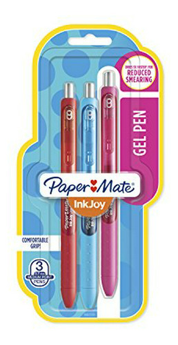 Bolígrafos De Tinta De Ge Paper Mate Inkjoy Gel Pens, Medium