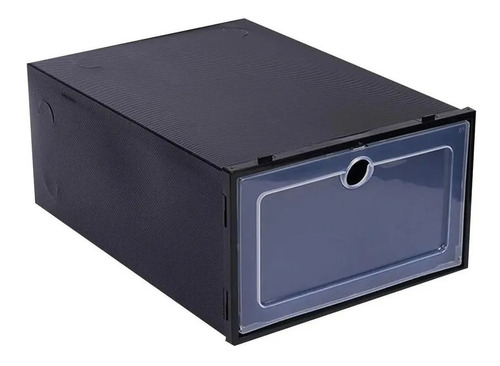 Imagen 1 de 10 de Pack 6 Caja Zapatos Organizador Armable Apilable Almacenaje